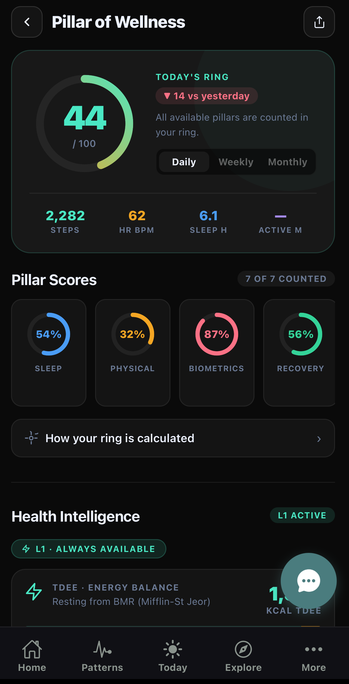 Balanz & Beonn app screen 2